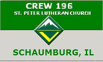 venturer crew 196 chartered by St.Peter Lutheran Church